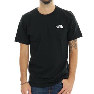 T-SHIRT VERTICAL LOGO NERO